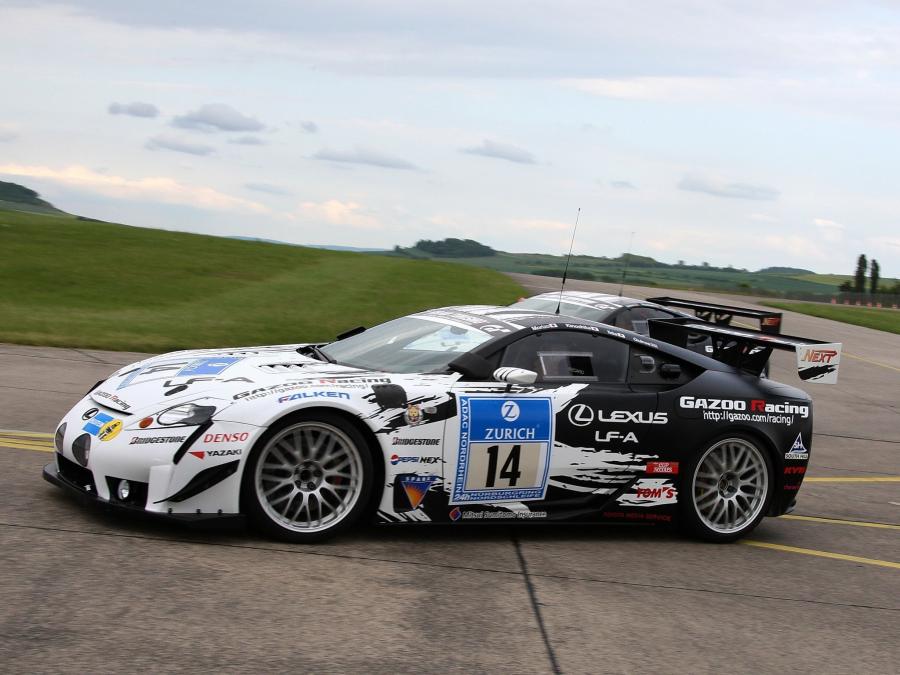  Lexus LF-A 24hr Nurburgring by GAZOO Racing 2009 года  (фото 11 из 41)